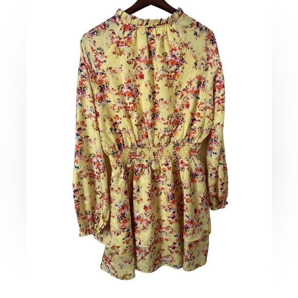 Nwt NSR floral yellow dress - Picture 5 of 5